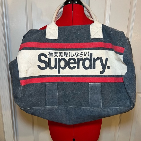 Superdry Other - Superdry Japan Canvas Duffle Bag Swimming Goods British Design Super League